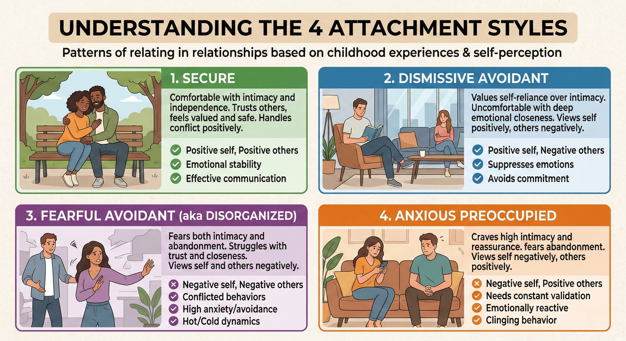 Understanding Attachment Styles in the Dating World: A Guide for the Newly Divorced and Midlife Singles
