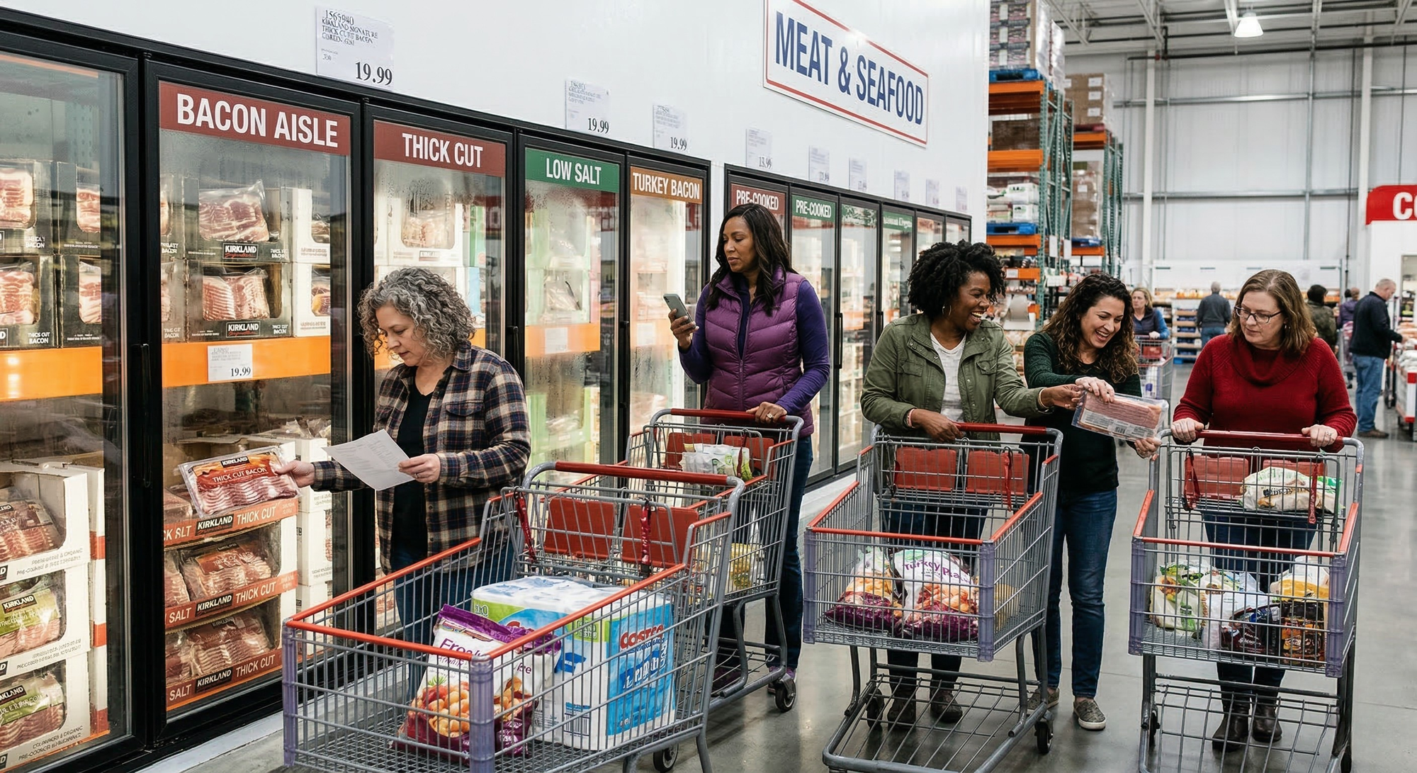 March 11, 2026: What a Costco Bacon Post Taught Us About Midlife Dating